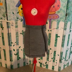 Free People Stretchy Denim Skirt